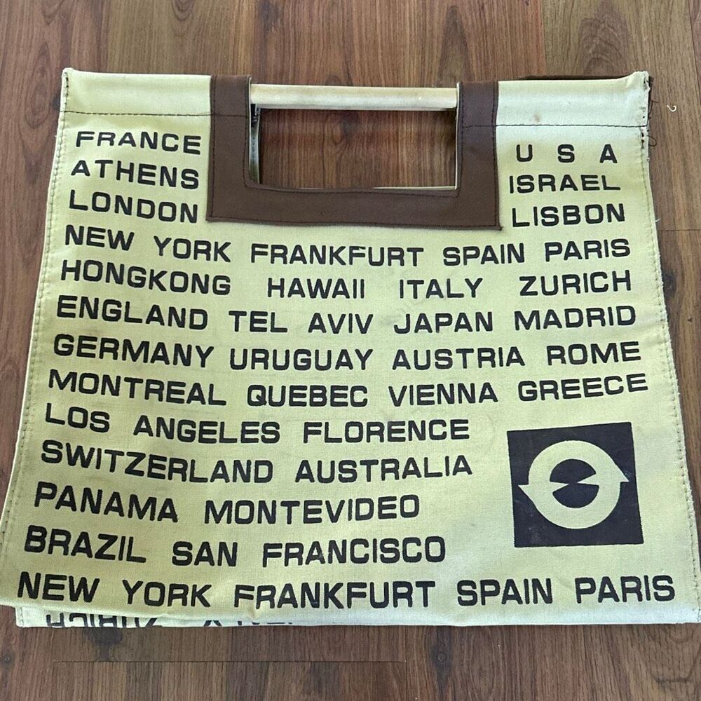 Estee Lauder Harpers Bizarre vintage Tote bag.